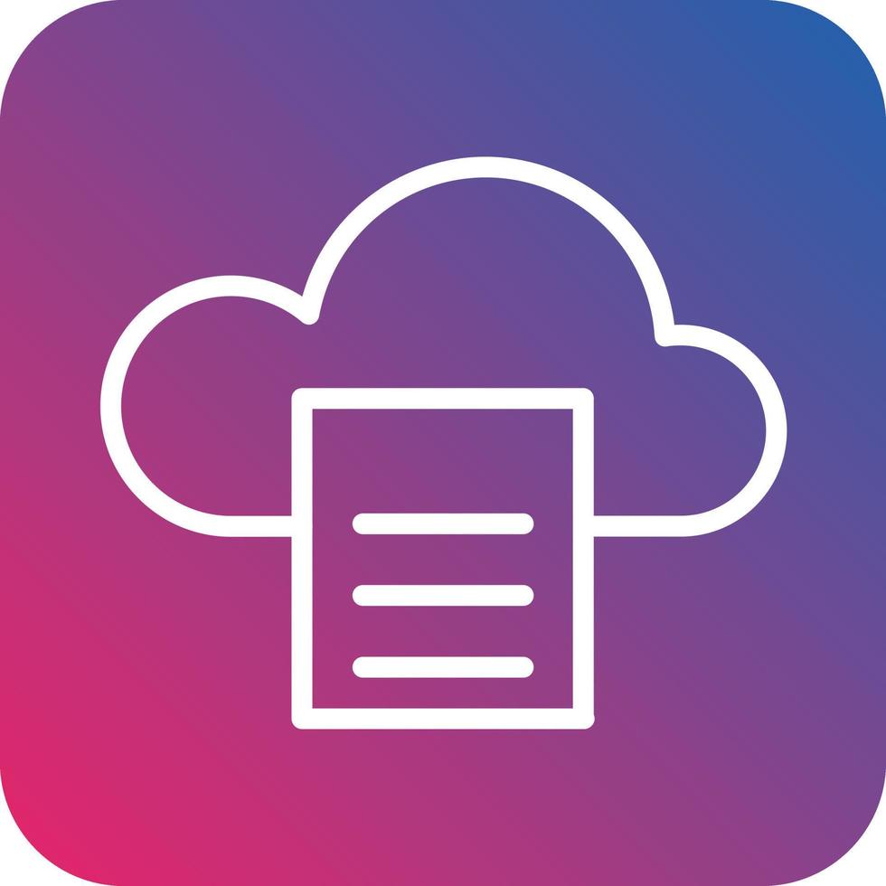 Data Storage Vector Icon Design