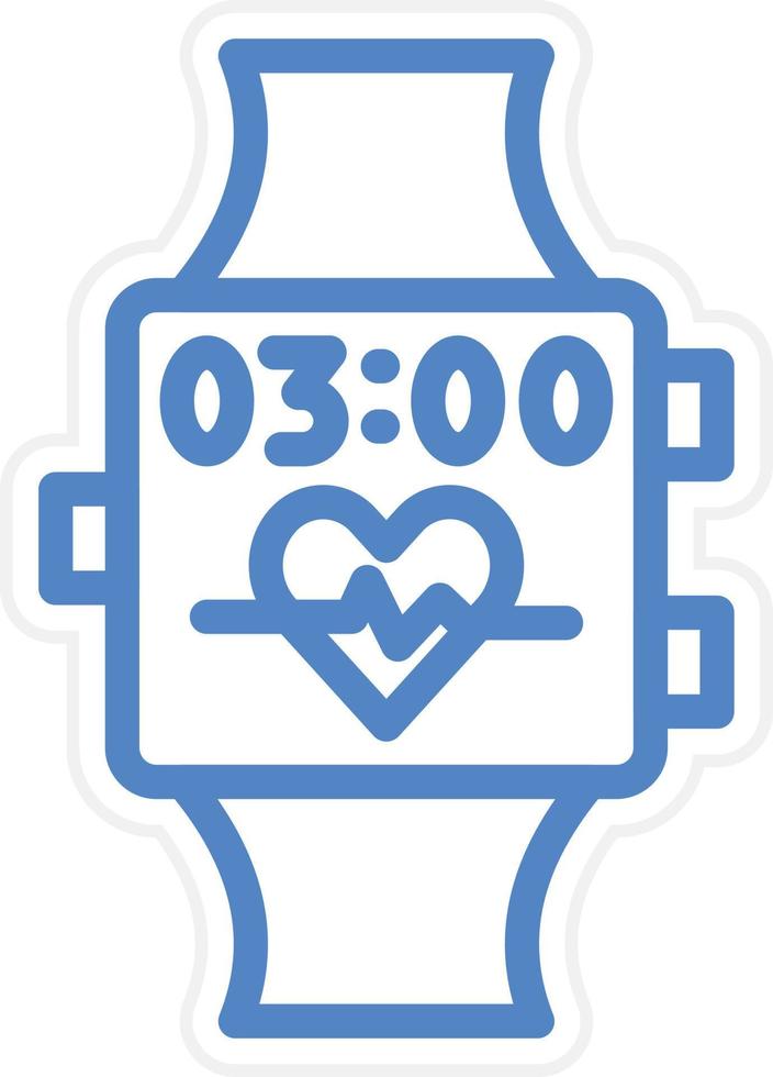 Smart Watch Vector Icon Style