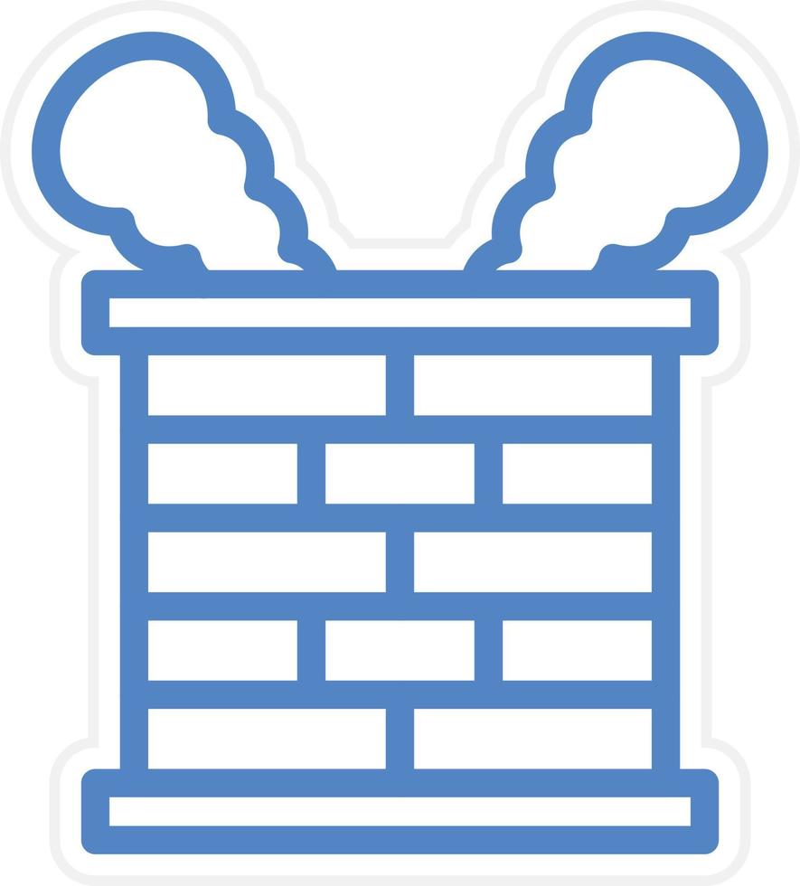 Chimney Vector Icon Style