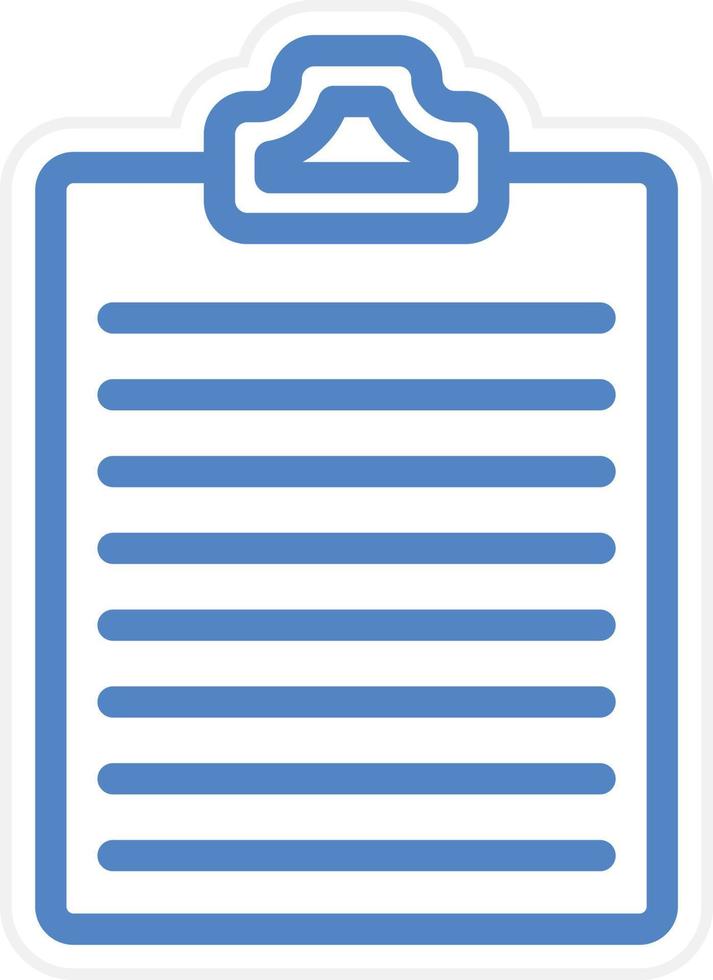Clipboard Vector Icon Style