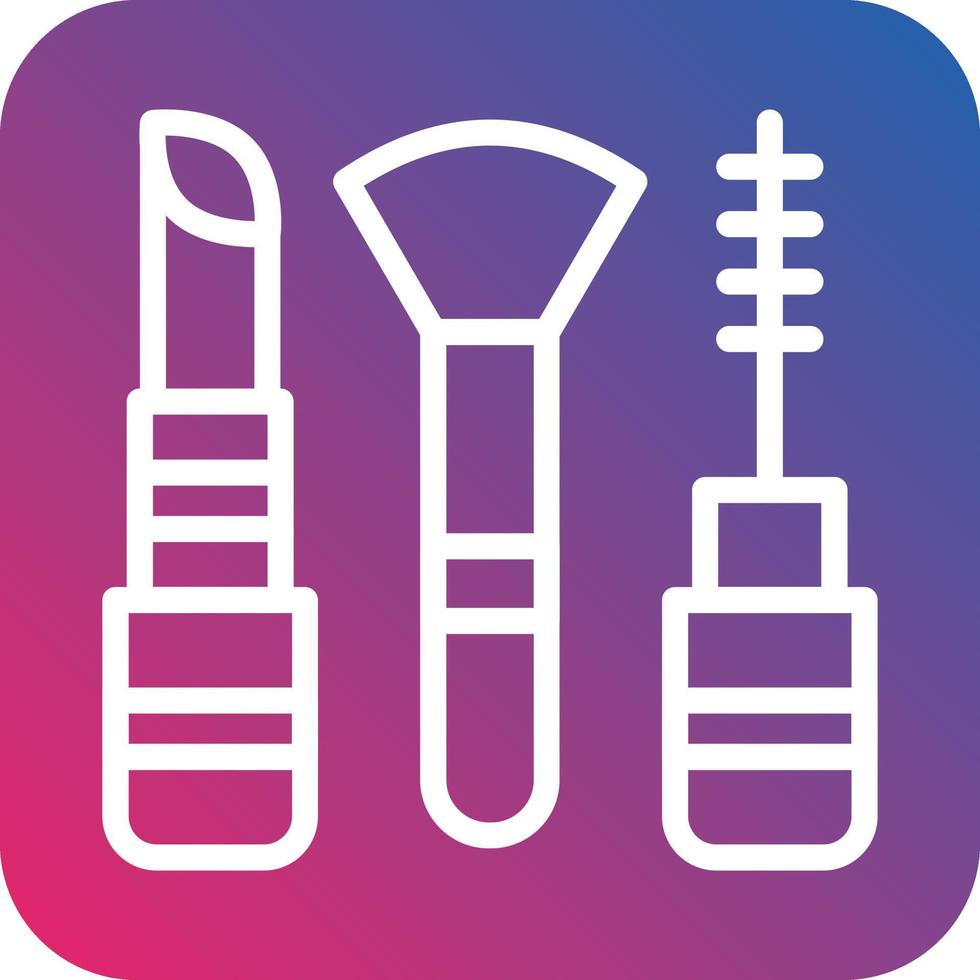 Makeup Vector Icon Design