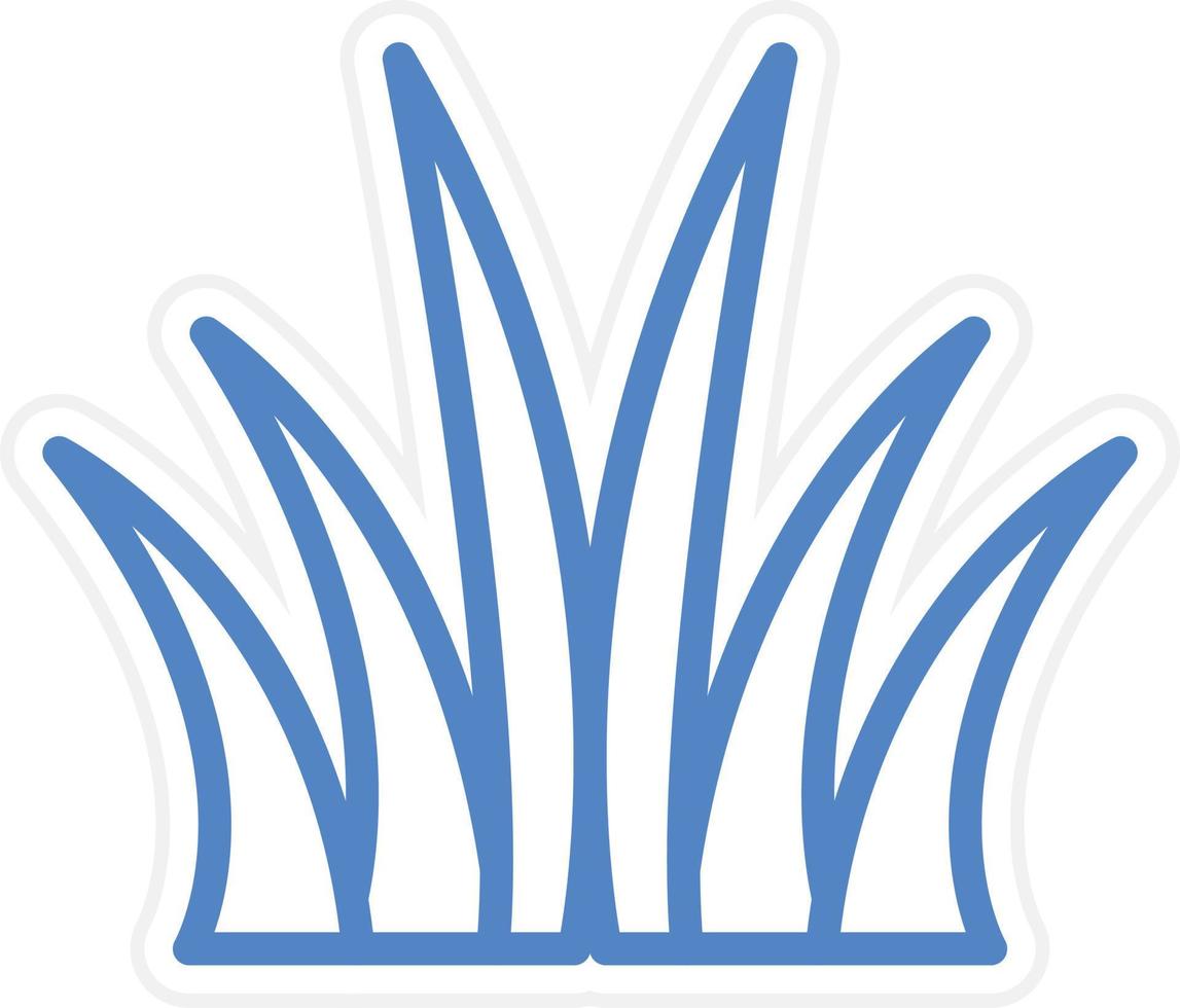Grass Vector Icon Style