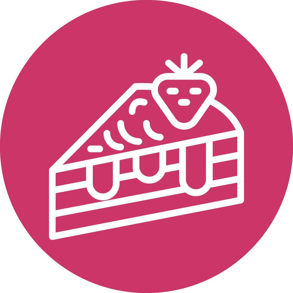 Pastry Vector Icon Design