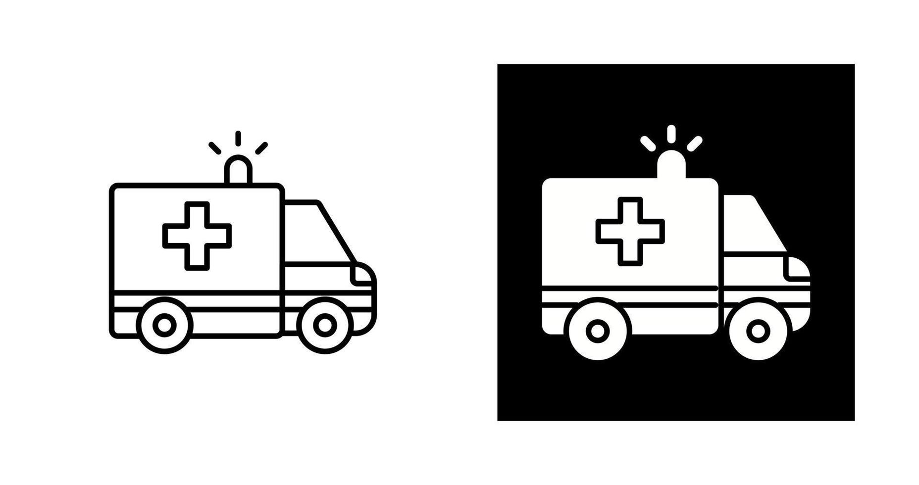 Ambulance Vector Icon