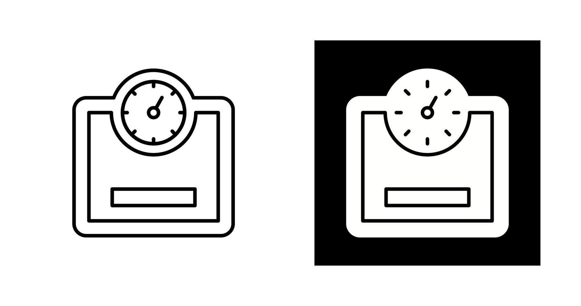 Weight Machine Vector Icon