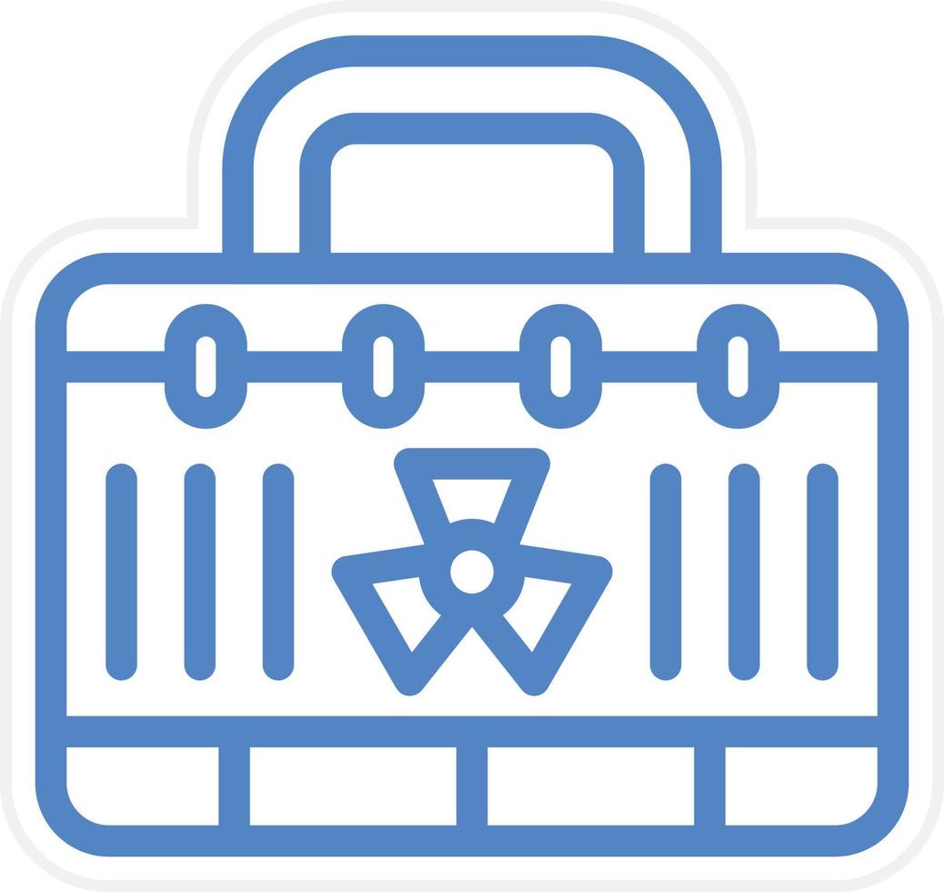 Army Case Vector Icon Style