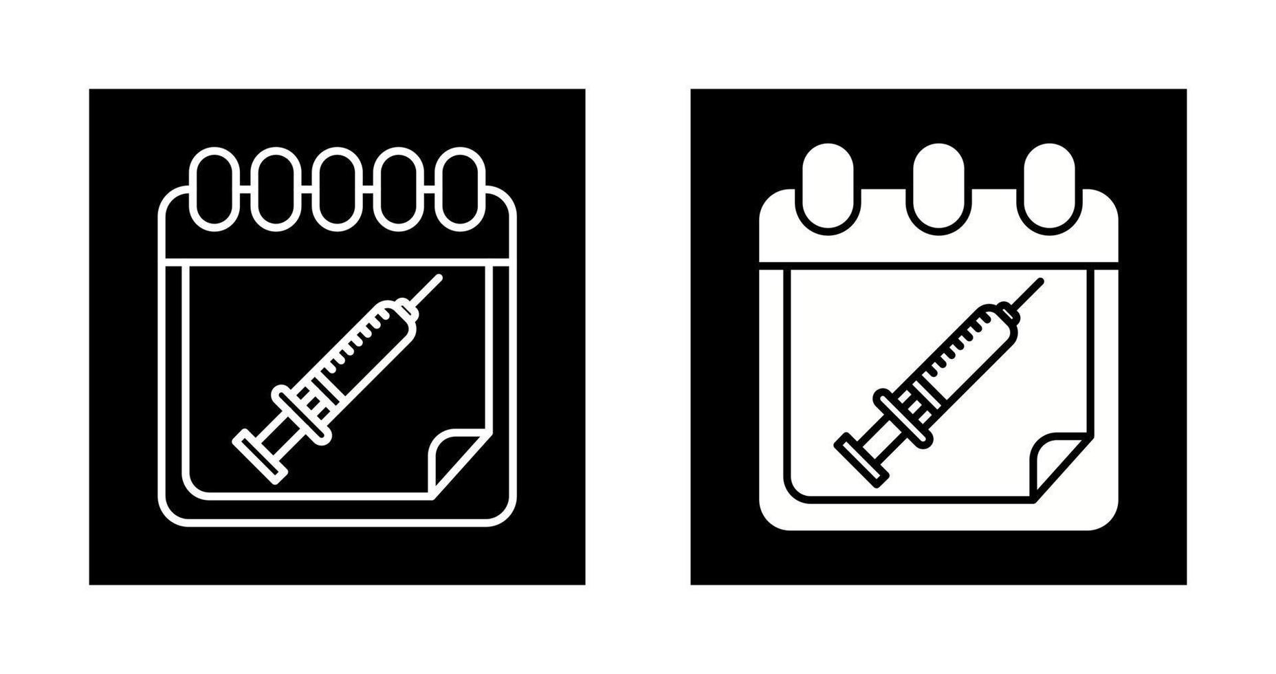 Vaccine Time Vector Icon