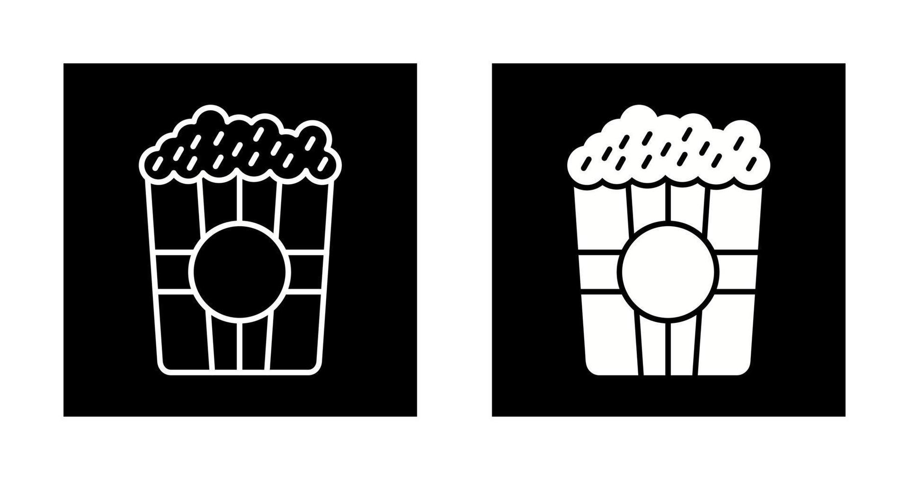 Popcorn Vector Icon