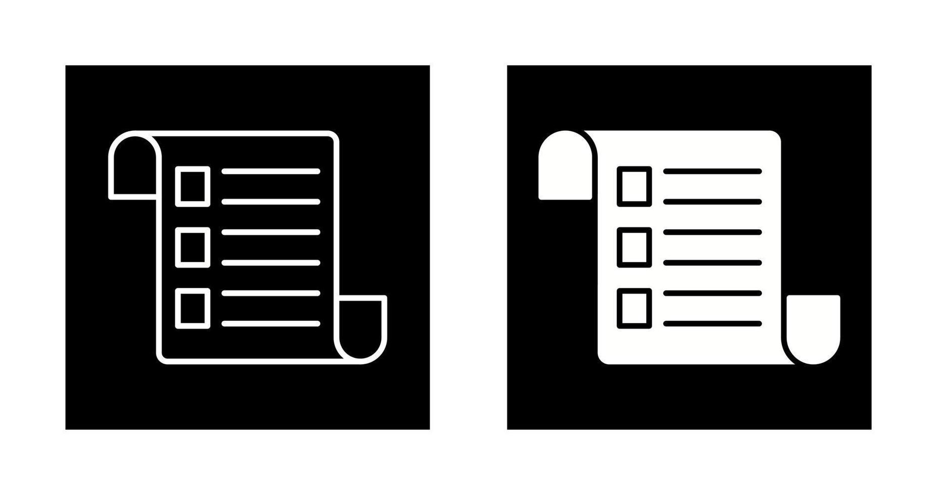 List Vector Icon