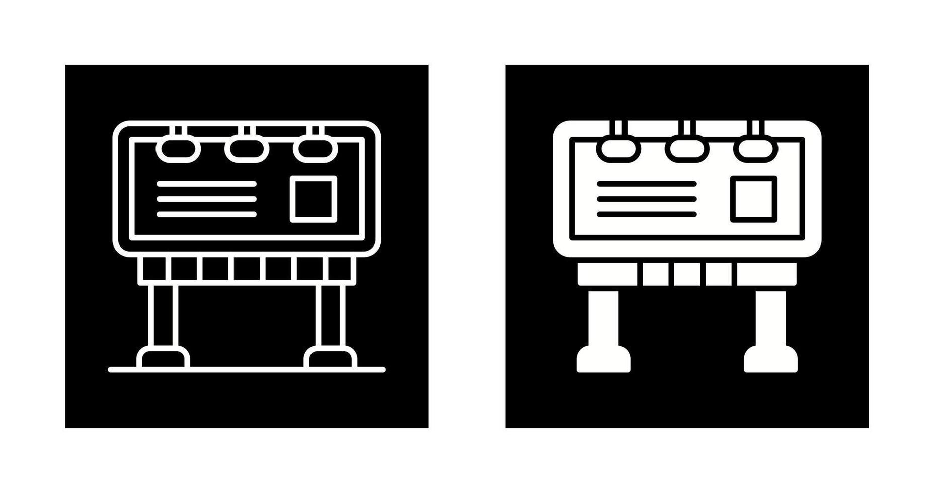 Banner Board Vector Icon