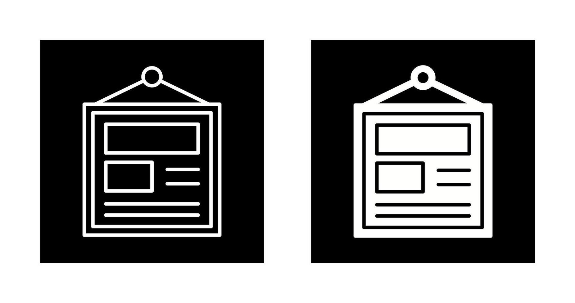 Poster Vector Icon