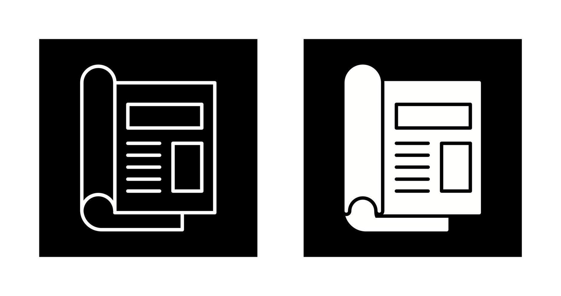 Magazine Vector Icon