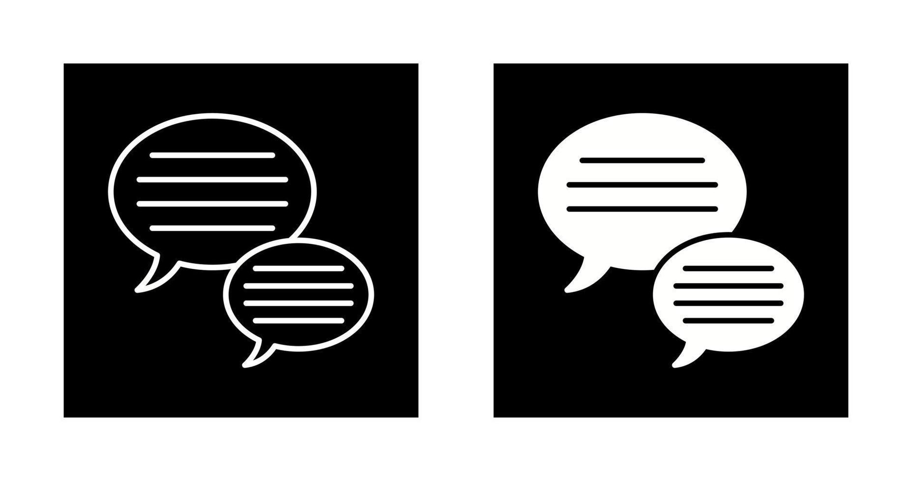 Speech Bubble Vector Icon