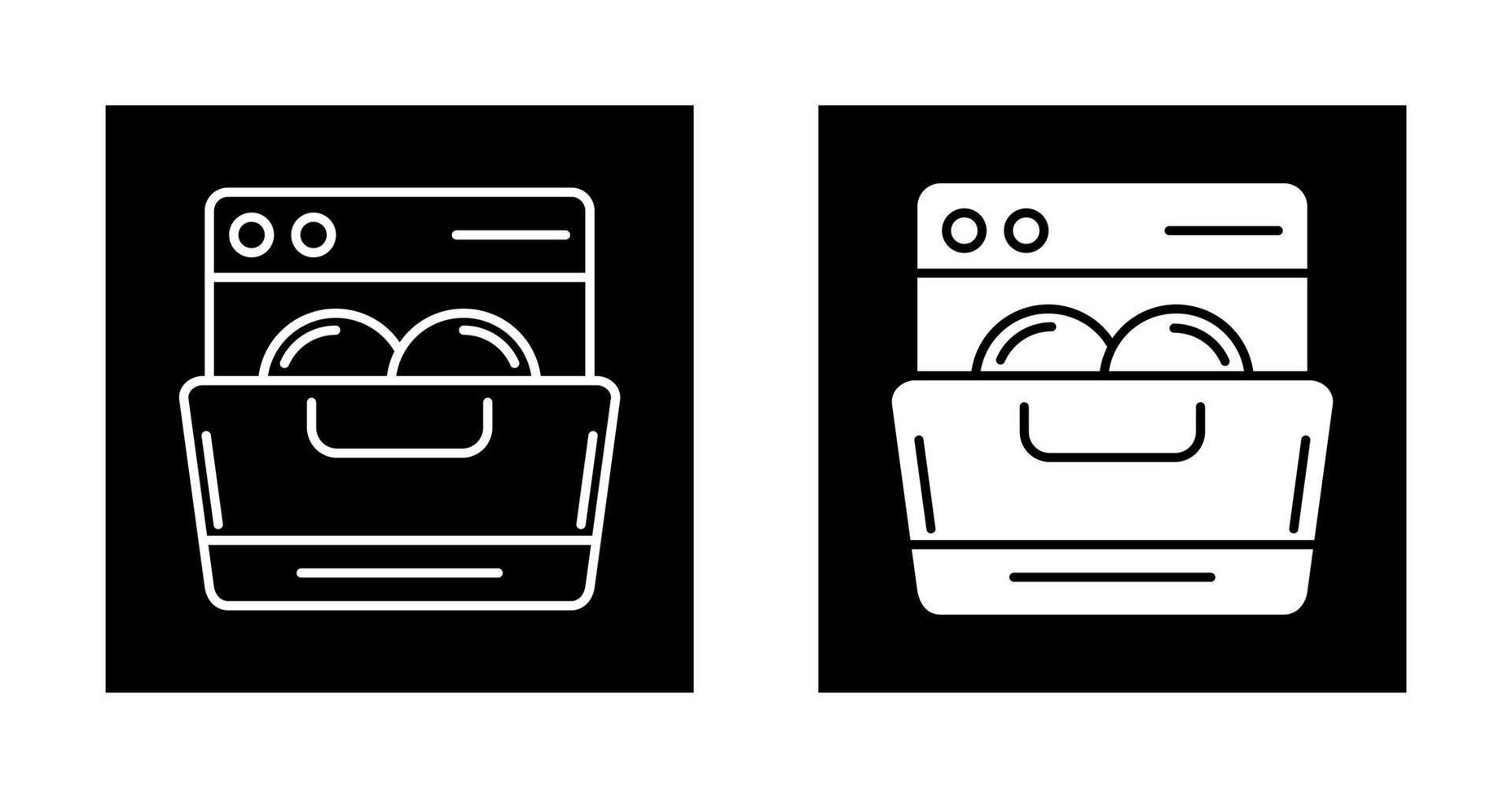 Dishwasher Vector Icon