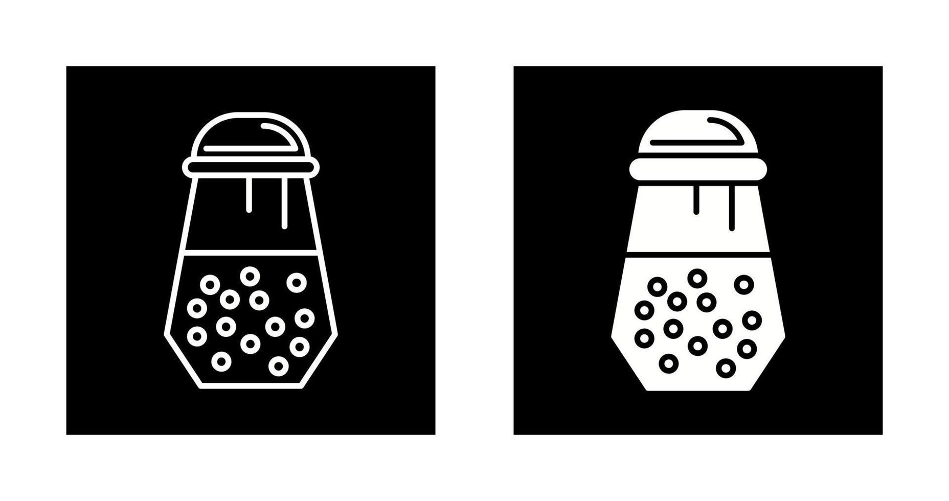 Salt Shaker Vector Icon