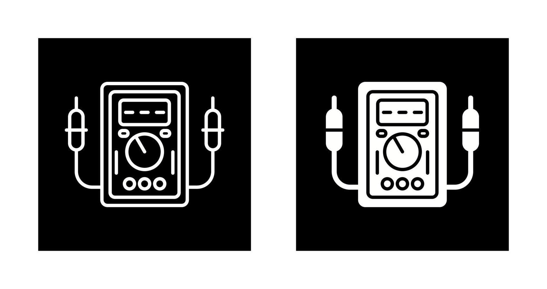 Voltmeter Vector Icon