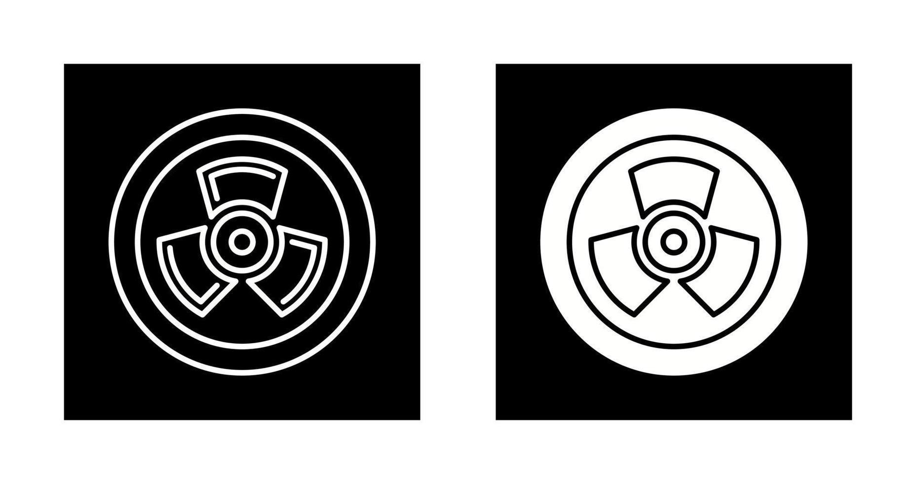 Nuclear Vector Icon