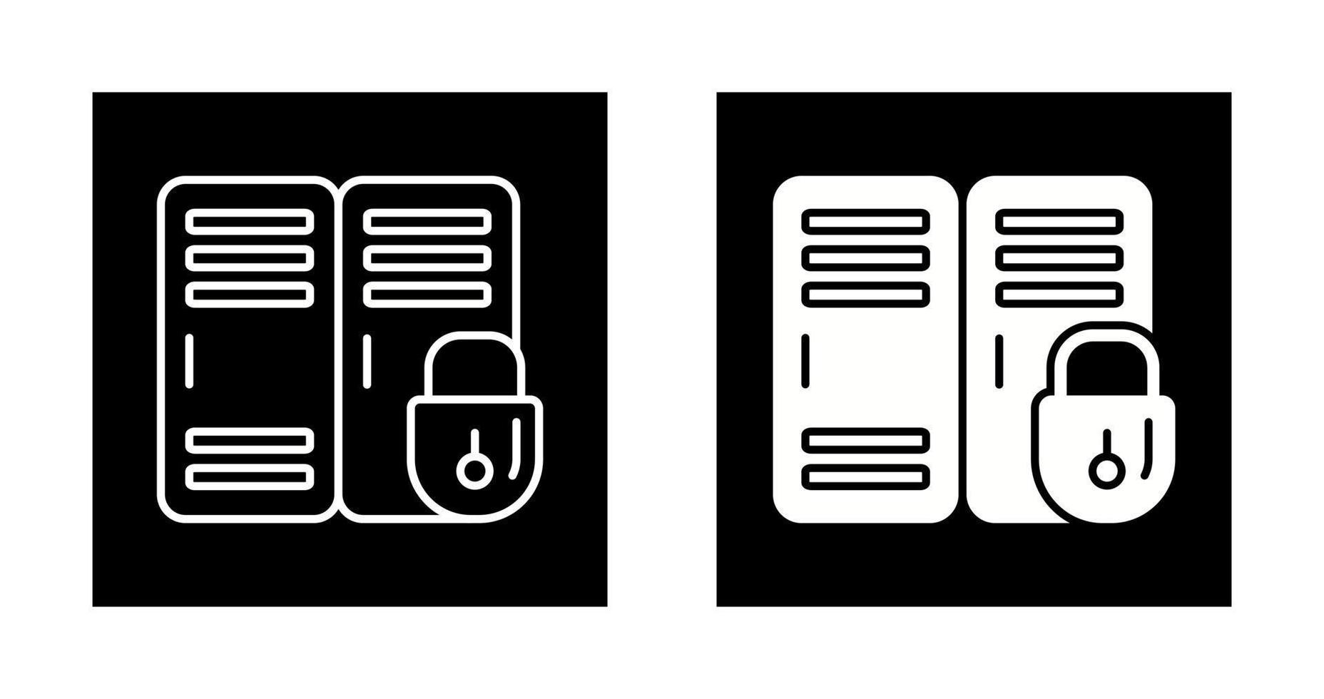 Locker Vector Icon