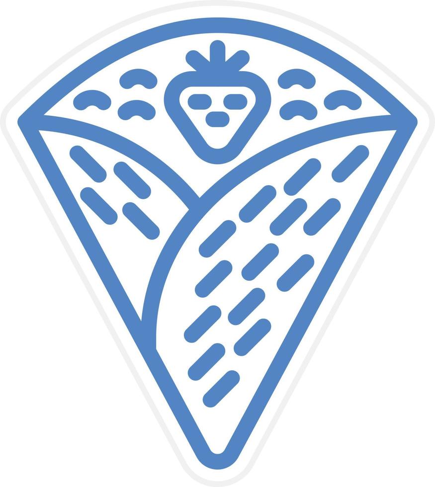 Crepe Vector Icon Style