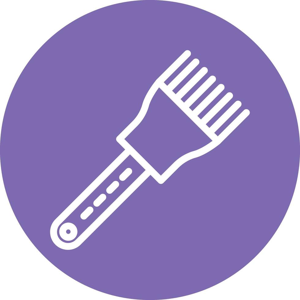 Basting Brush Vector Icon Design