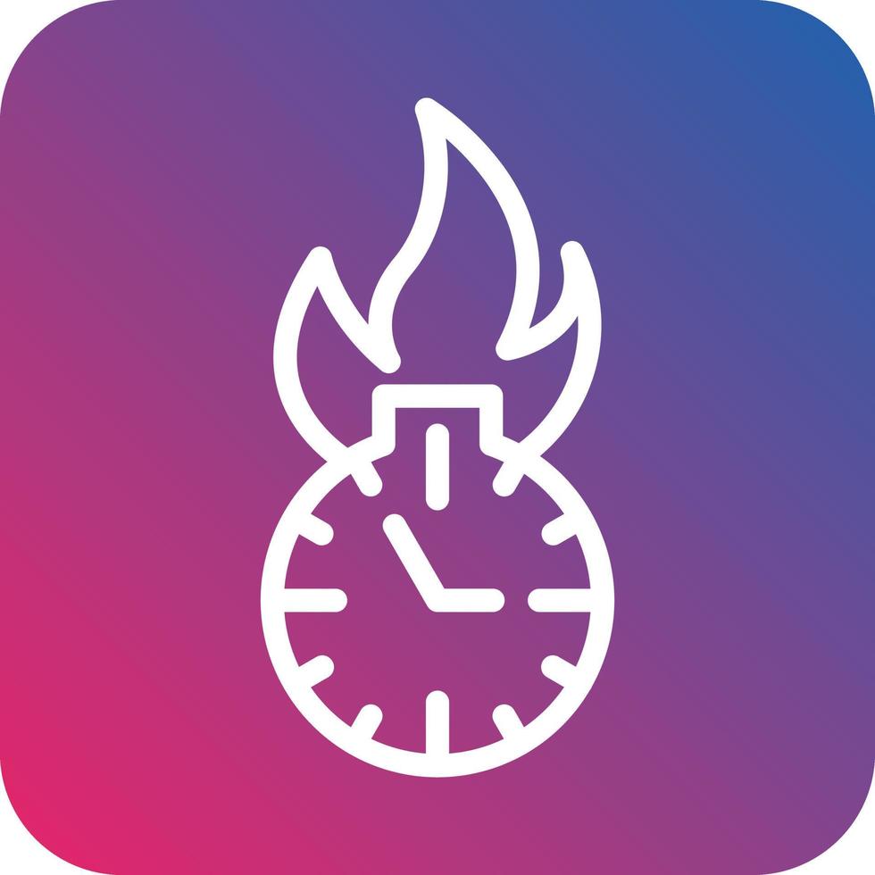 Deadline Vector Icon Design