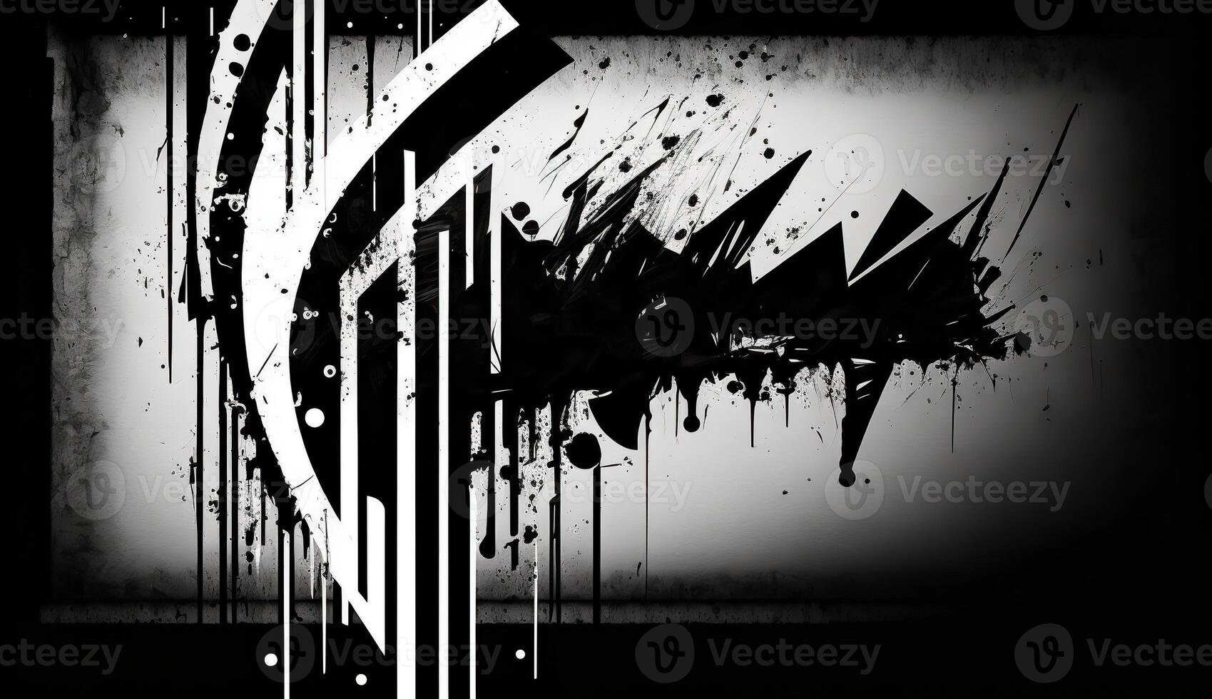 . . Street abstract graffiti art pattern. Psychology nind dreem. Inspired my Banksy street art. Graphic Art photo