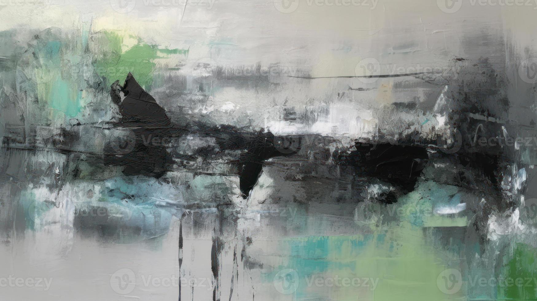 The abstract colorful painting texture background. ai generated photo