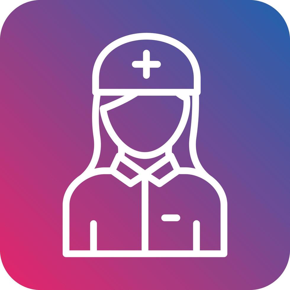 Nurse Vector Icon Design