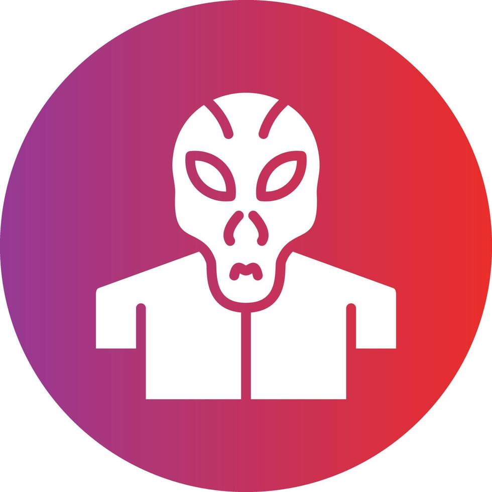 Alien Vector Icon Design