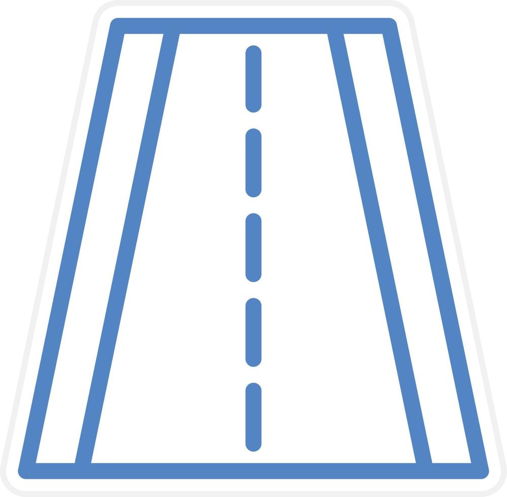 Highway Vector Icon Style