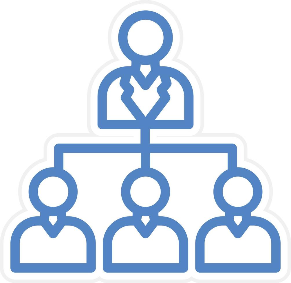 Organization Vector Icon Style