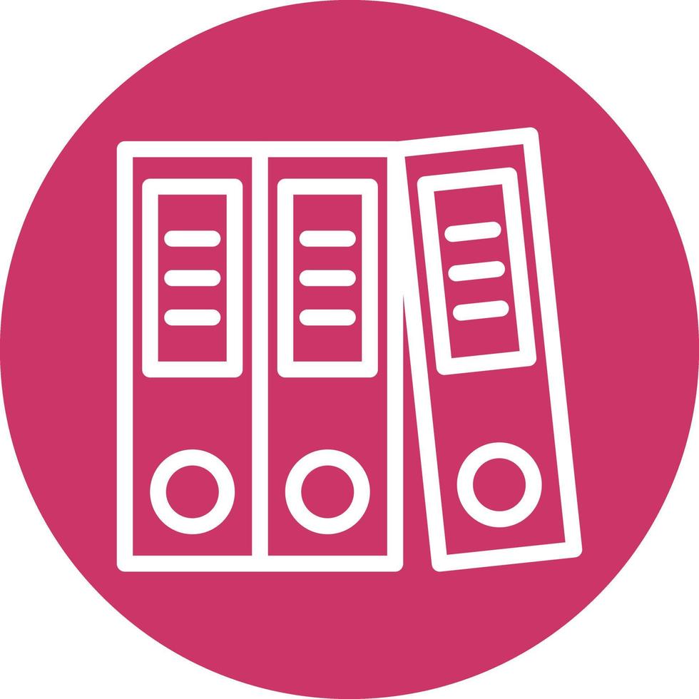 Binder Vector Icon Design