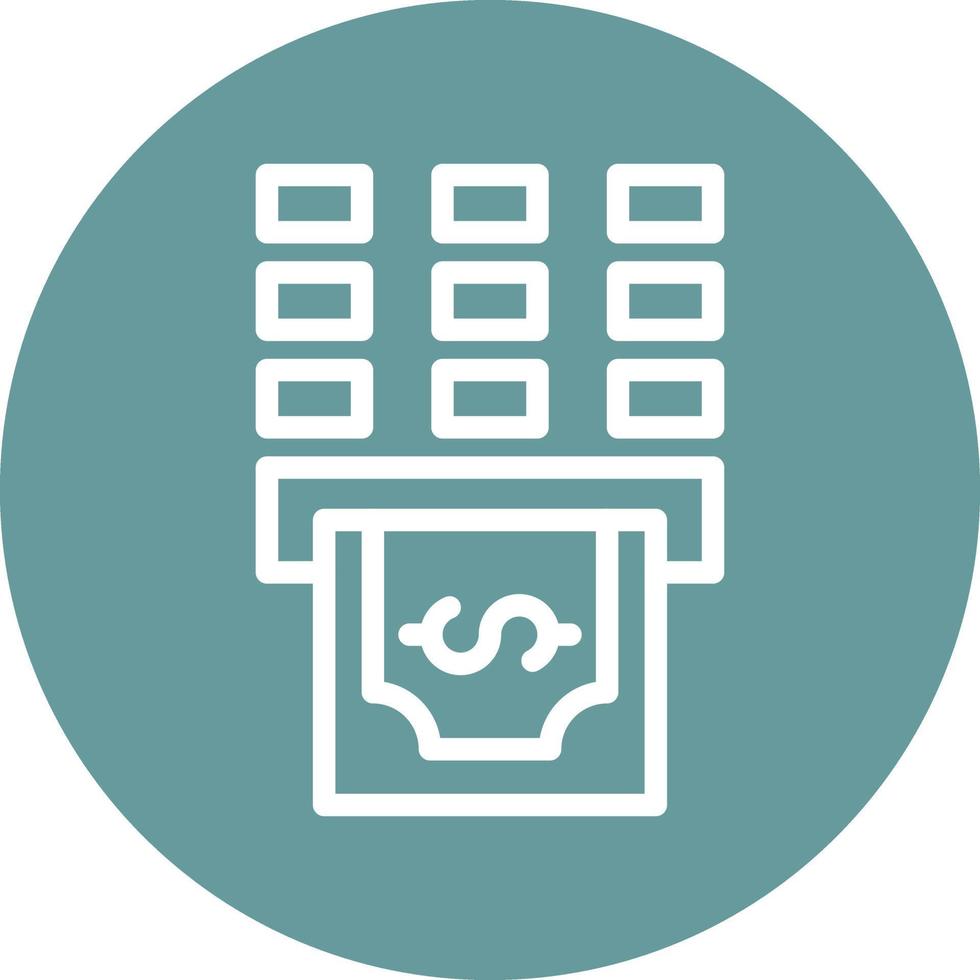 Withdraw Vector Icon Design