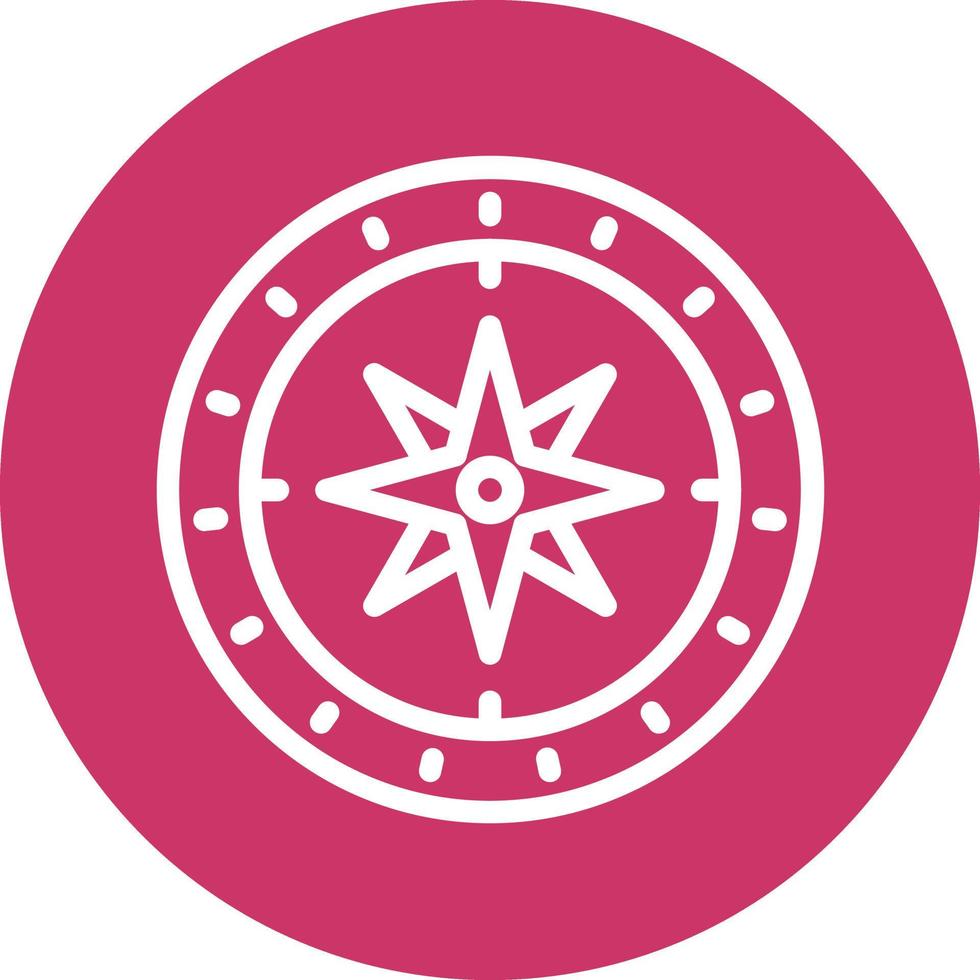 Compass Vector Icon Design