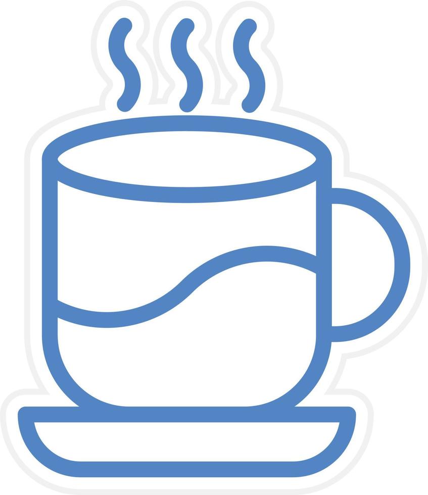Hot Tea Vector Icon Style