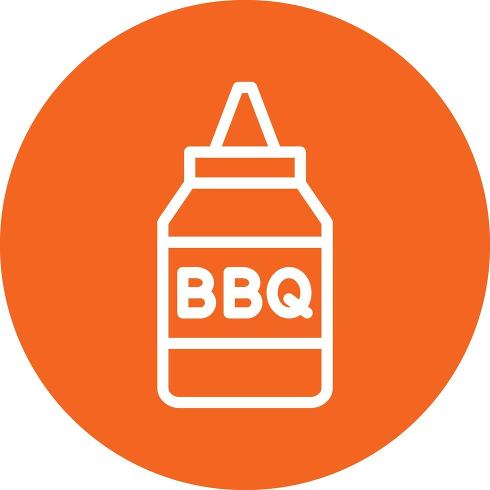 Bbq Sauce Vector Icon Design