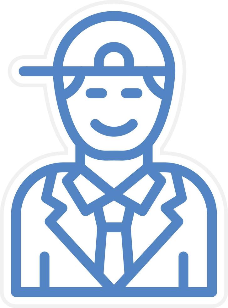 Son Vector Icon Style