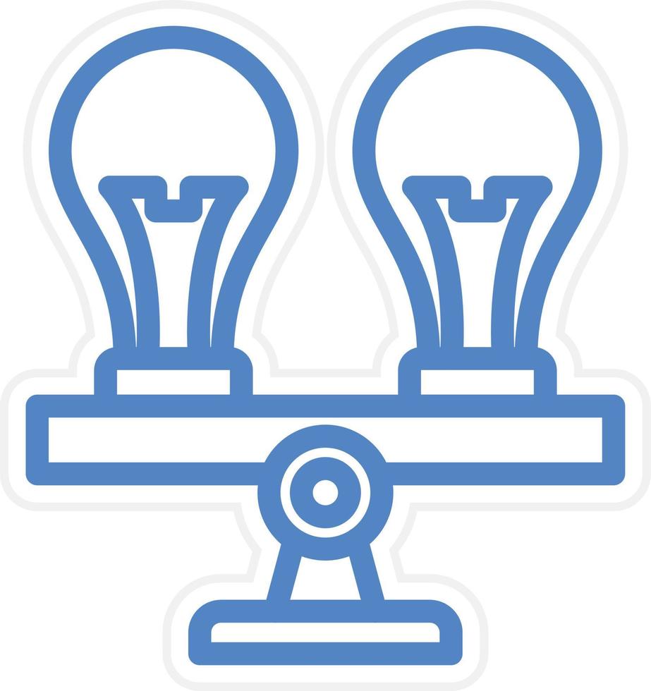 Comparison Vector Icon Style