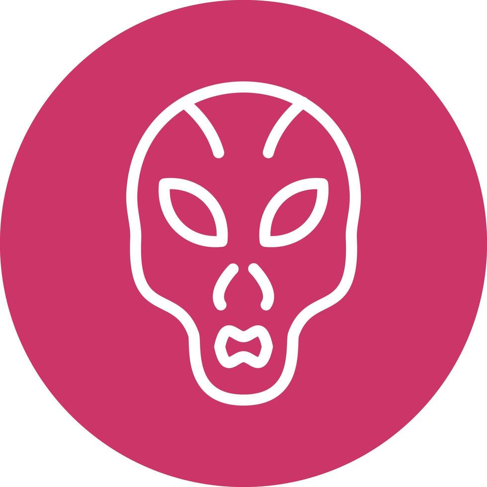 Extraterrestrial Vector Icon Design