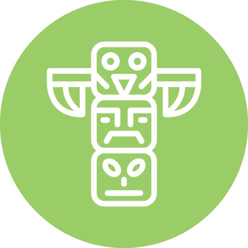 Totem Vector Icon Design