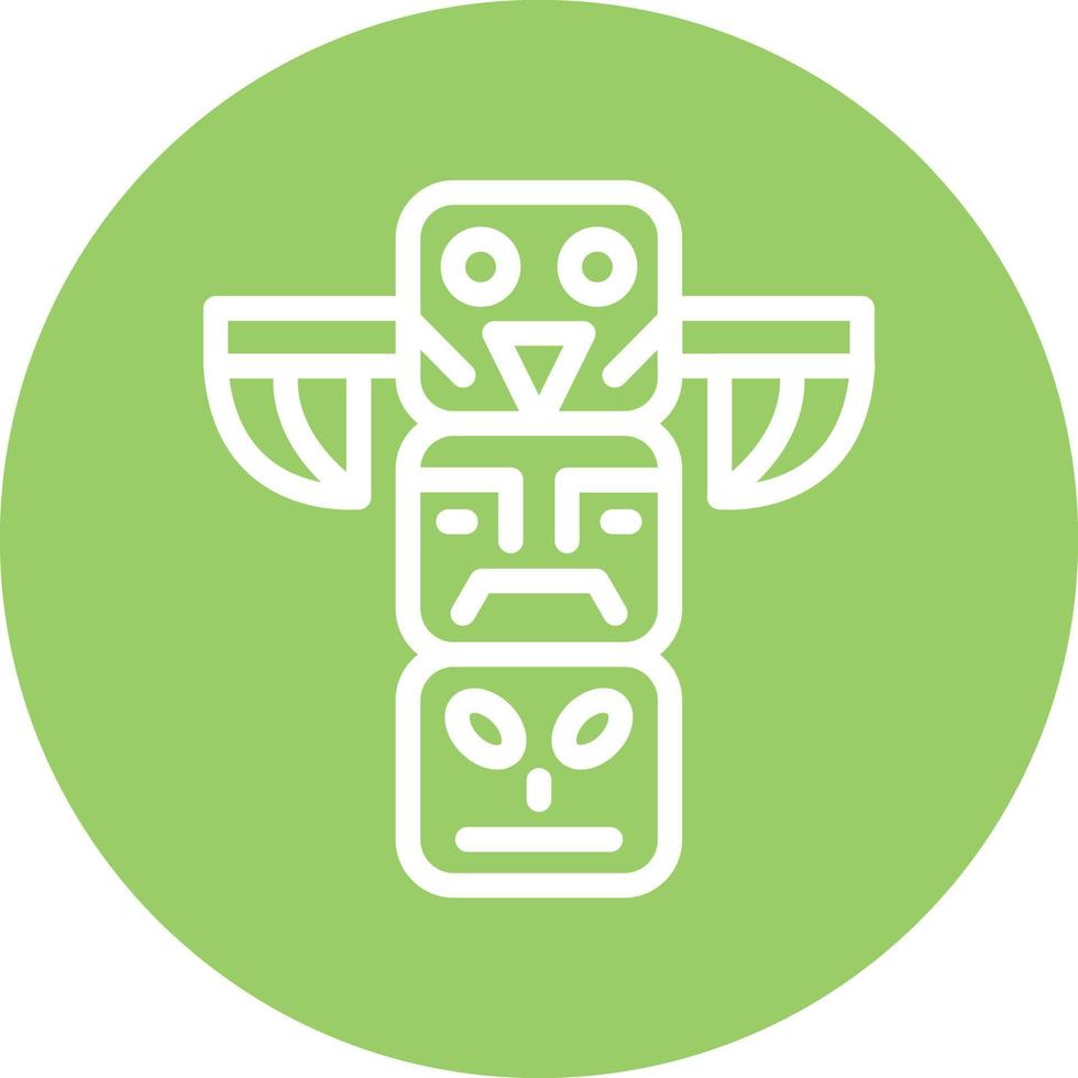 Totem Vector Icon Design