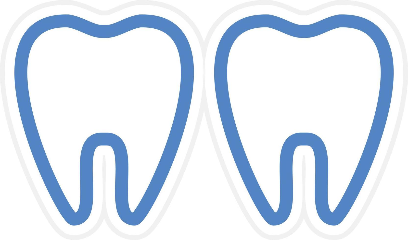 Teeth Vector Icon Style