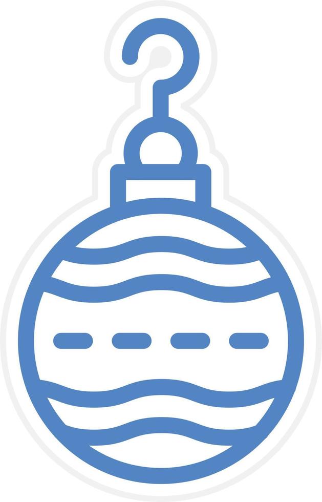 Bauble Vector Icon Style