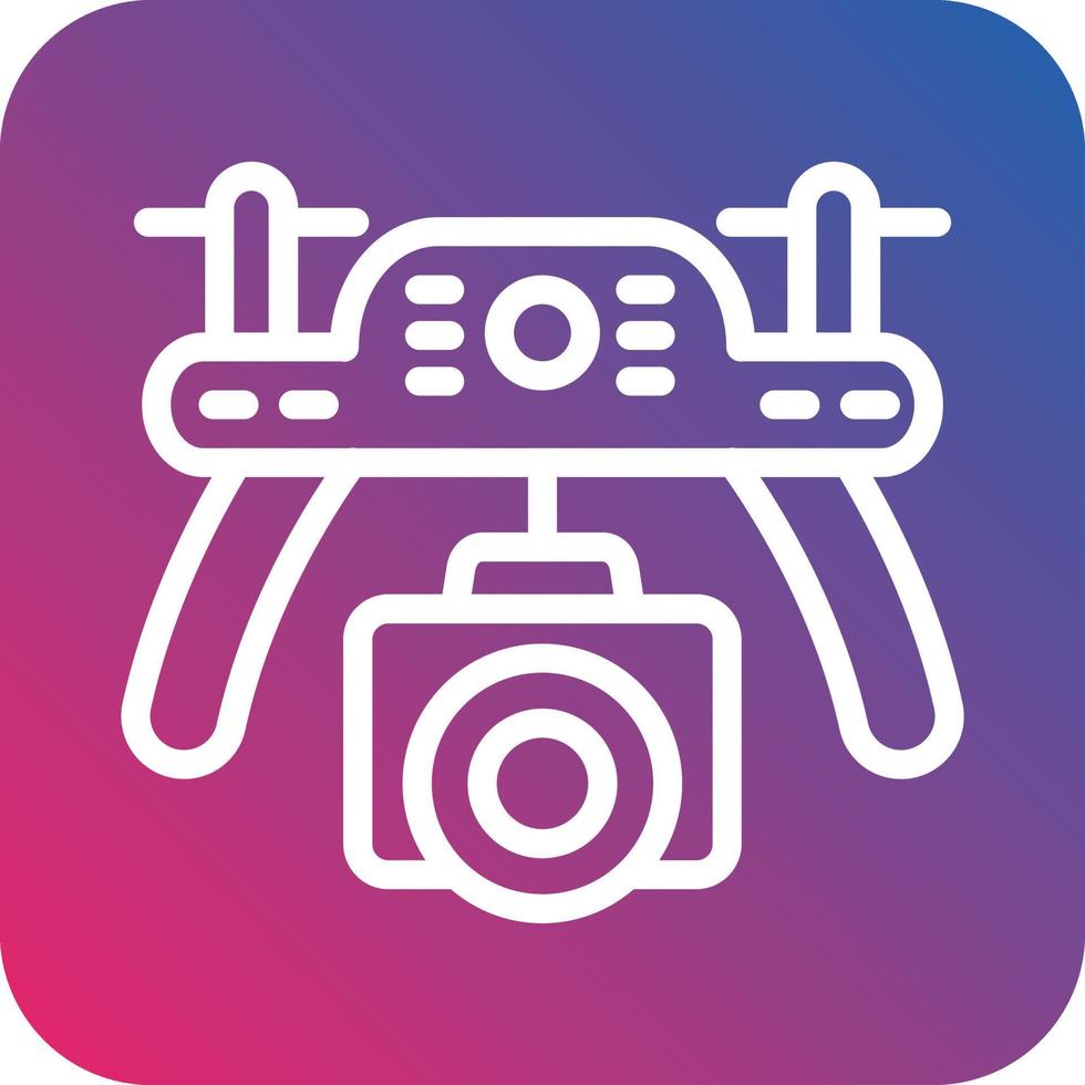 Drone Vector Icon Design