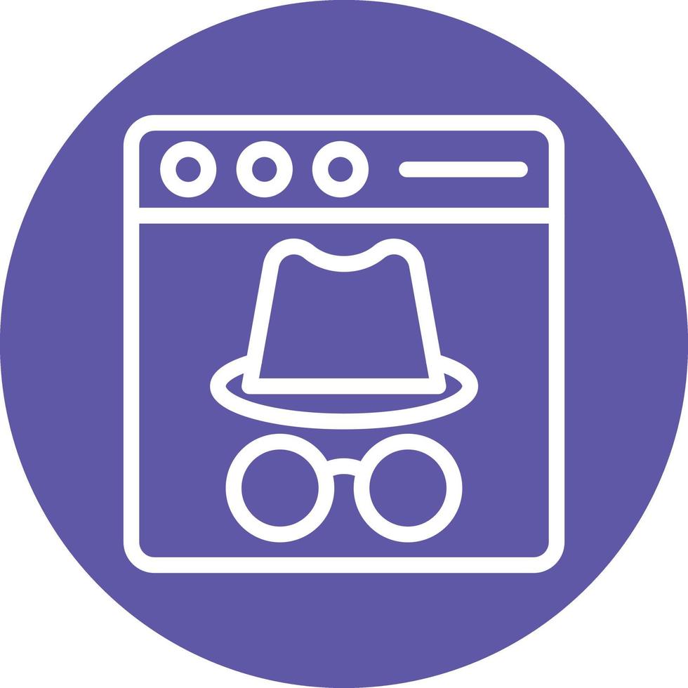 Incognito Vector Icon Design