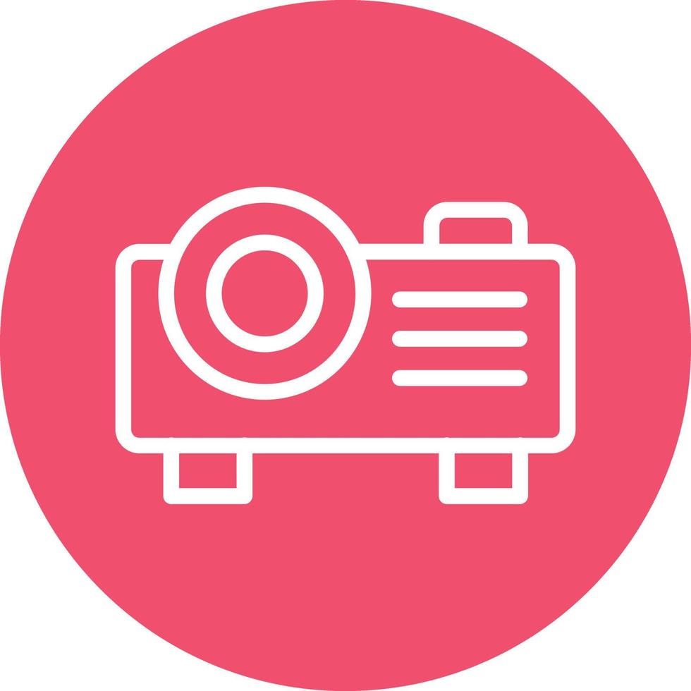 Projector Vector Icon Design
