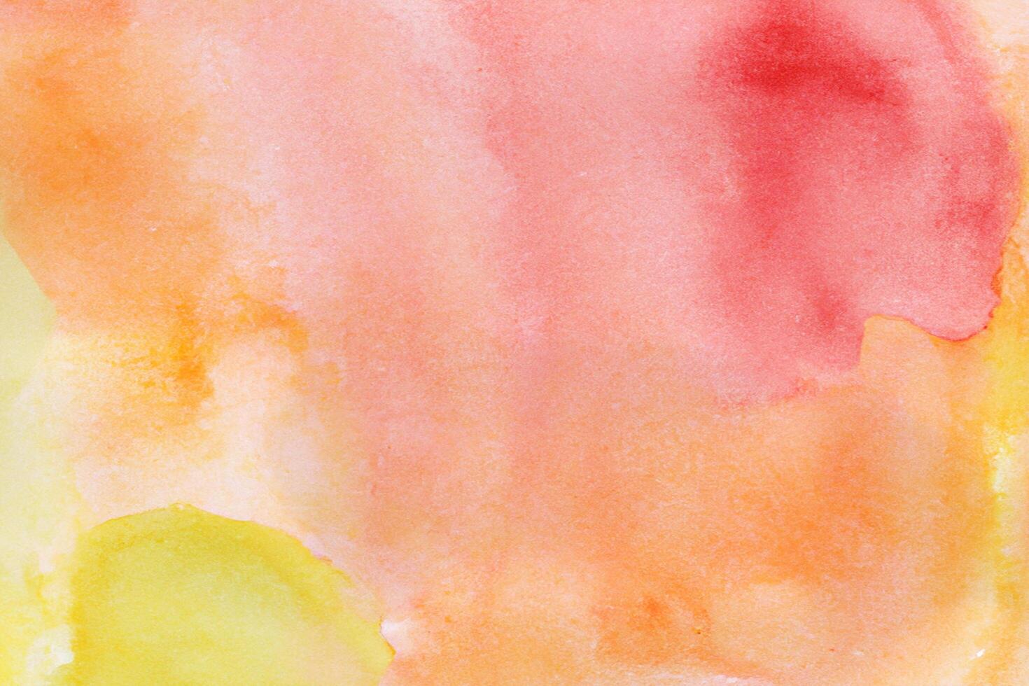 AI Watercolor pastel background hand painted. aquarelle colorful stains on paper. photo