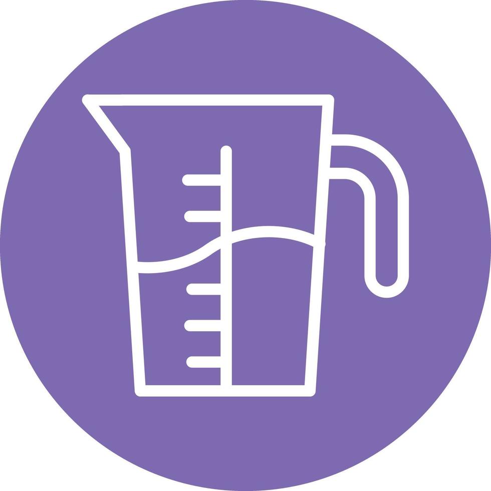 Measuring Jug Vector Icon Design