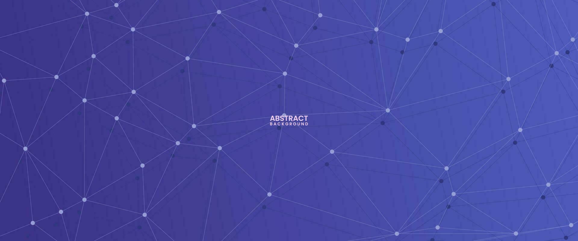 abstract colorful geometric background with triangle shape pattern and molecular vector