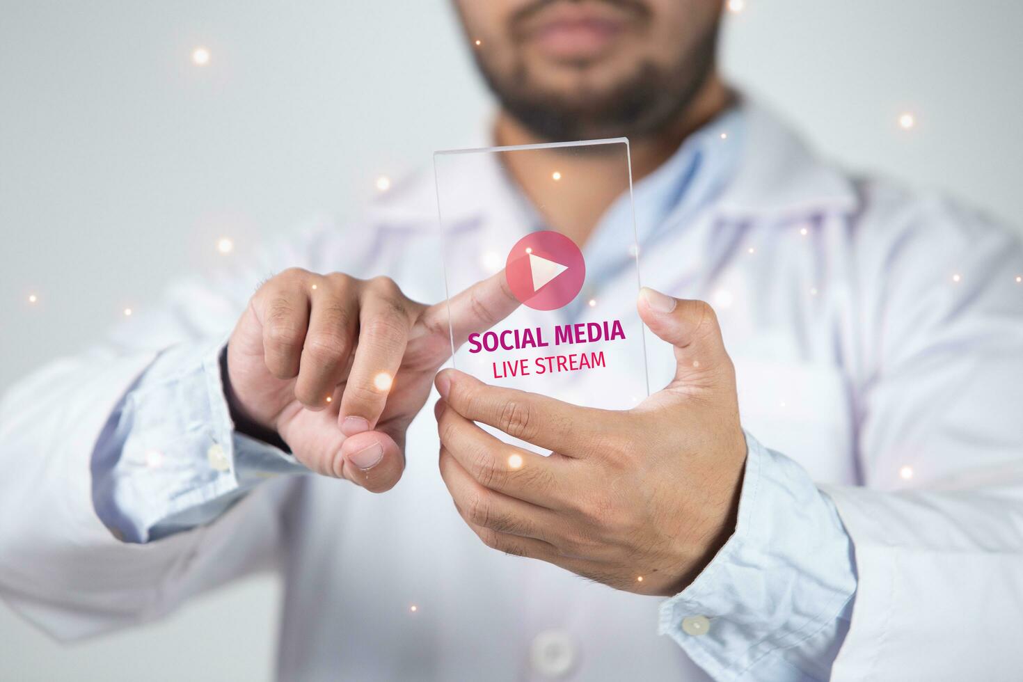 Watch Social Media Post Stock Photos, Images and Backgrounds for Free